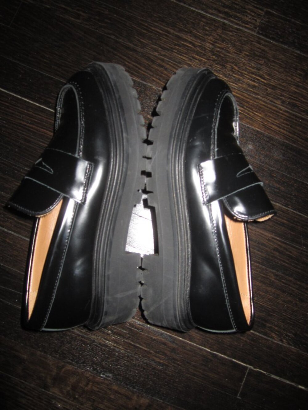 THURSDAY BOOT COMPANY Everyday Black Leather Penny Loafer Women’s 7 1/2 - Picture 6 of 11